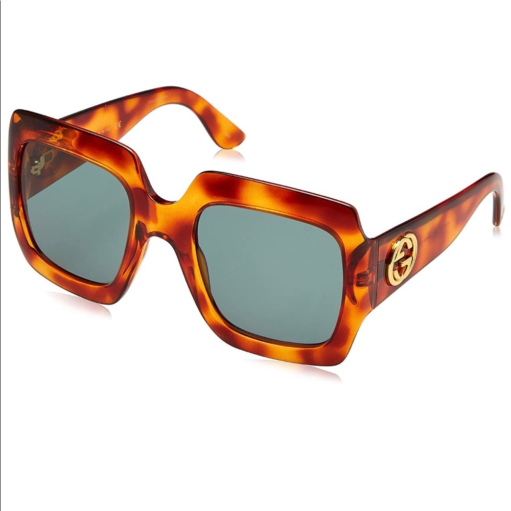 Authentic Gucci oversized square Sunglasses